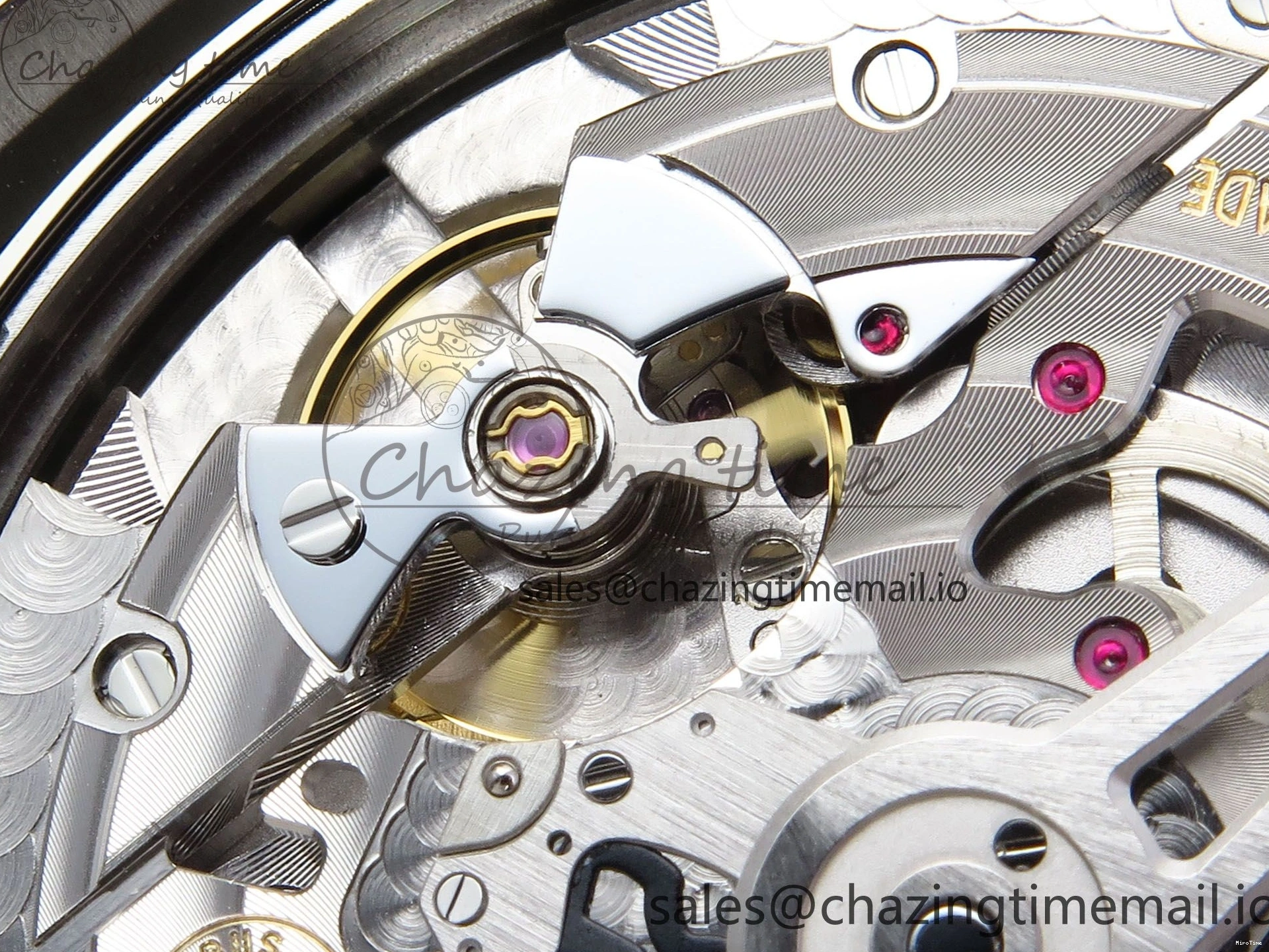 MIROTIME 0312 Portugieser Auto IWC0562B APSF 1:1 Best Edition Gold Dial on SS Bracelet A Reliable 6996